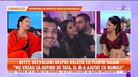 Betty Salam, totul despre viaţa de mămică şi despre relaţia cu tatăl Florin!