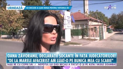 Oana Zăvoranu, declaraţii şocante în faţa judecătorilor