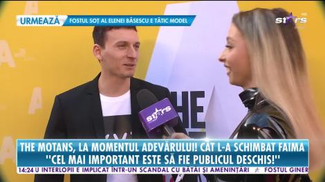 Denis Roabeș, solistul trupei The Motans: Succesul nu m-a schimbat