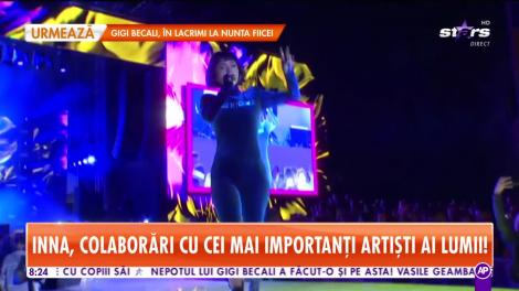 Inna, dezvăluiri despre colaborările cu cei mai importanți artiști ai lumii: Este extraordinar să lucrezi cu ei