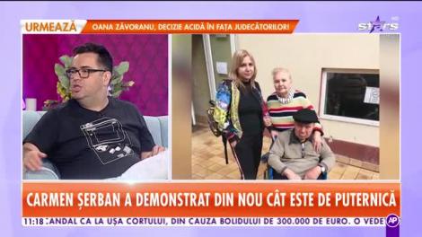 Cutremurător! Carmen Șerban a presimțit moartea tatălui