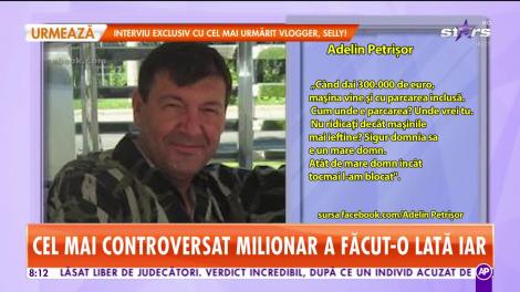 Milionarul Nicorescu, scandal uriaş, din cauza bolidului de 300.000 de euro! O vedetă TV l-a dat în gât!