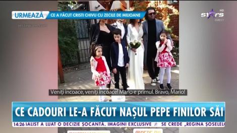 Nuntă secretă în familia lui Pepe! Artistul a fost naș