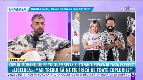 Răi da Buni. Speak şi Ştefania pleacă în Asia Express: Mi-e frică de ce o să fie acolo