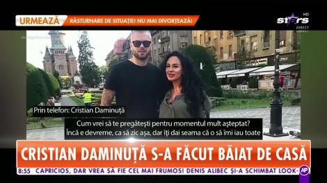 Cum se pregăteşte Cristian Daminuţă să schimbe scutece