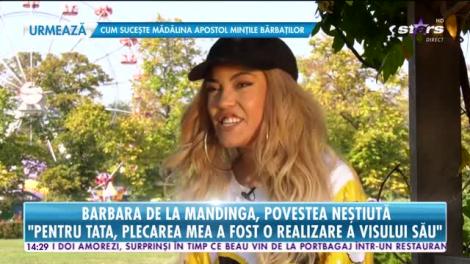 Tatăl ei a fugit din Cuba când avea doar 18 ani. Acum patru ani, visul ei a adus-o în România. Viața fabuloasă a Barbarei de la Mandinga!