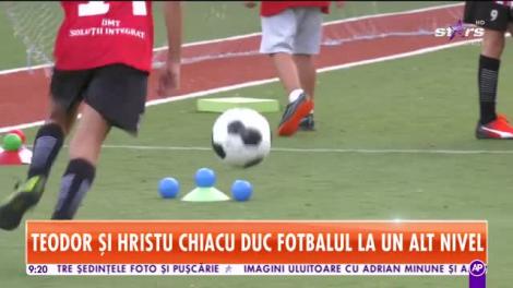 Star Matinal. Teodor şi Hristu Chiacu, duc fotbalul la un alt nivel: Cel mai bun jucător are cinci ani