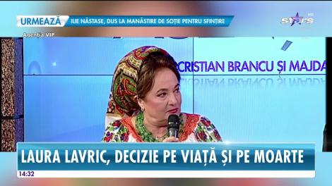 Securea războiului nu va fi îngropată! Laura Lavric, dezamăgită de sora sa