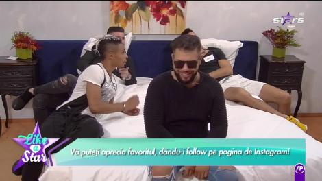 Alexandra îi surprinde pe băieţi vorbind despre tatuajele ei!