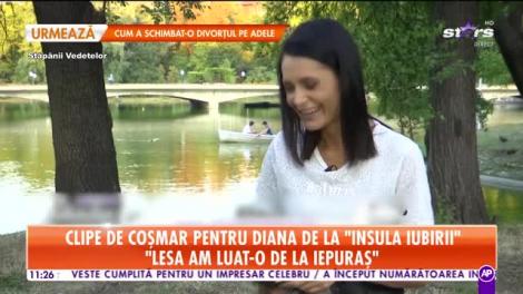 Star Matinal. Clipe de coșmar pentru Diana Constantin de la Insula Iubirii