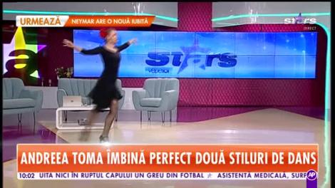 Andreea Toma, prim-solistă balerină, super dans la Star Matinal!