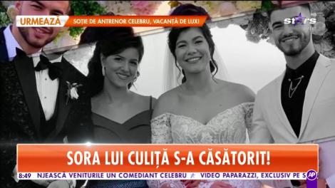 Culiţă Sterp şi Carmen de la Sălciua au ajuns în faţa altarului, după împăcare