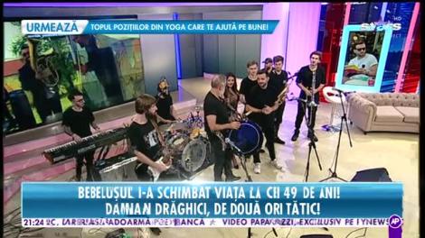 Răi da buni. Damian Drăghici, artistul orchestră, acceptă provocarea care pune în dificultate cântăreții
