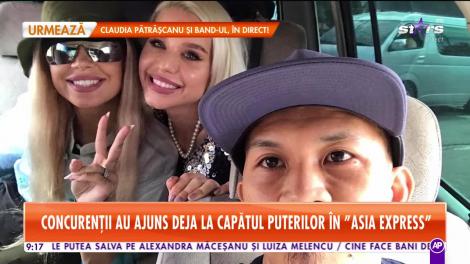 Concurenții au ajuns deja la capătul puterilor în "Asia Express"