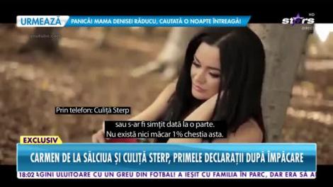 Star News. Carmen de la Sălciua şi Culiţă Sterp, primele declarații după împăcare