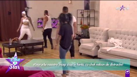 Like a Star. Concurenții încep ziua în forță, cu chef nebun de distracție