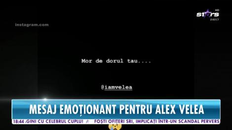 Star News. Antonia, cu gândul la Alex Velea. Mesaj emoționant