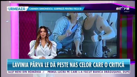 Star News. Cum a reuşit să slăbească Lavinia Pârva după naştere
