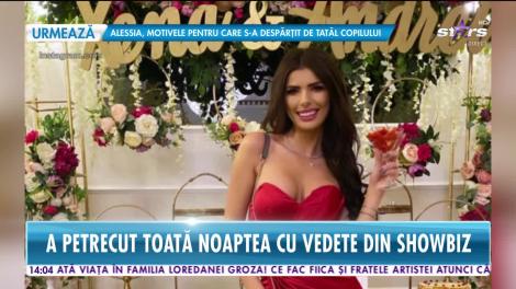 Star News. Ioana Filimon l-a uitat pe iubitul turc. Vedeta a petrecut de mama focului pe manele