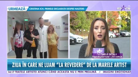 Star News. Soţia lui Leo Iorga, mărturii cutremurătoare. Ce s-a întâmplat cu puţin timp înainte să moară artistul