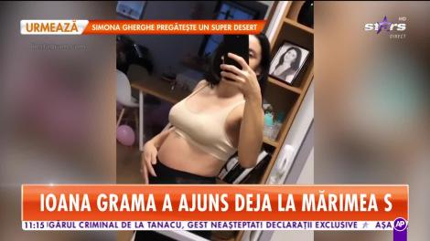 Ioana Grama surprinde la câteva zile după ce a născut. Vedeta a ajuns deja la mărimea S! „Doamne, cât e de bine!”