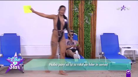 Cătălin are chef de glume și o aruncă pe Nicoleta în apă!
