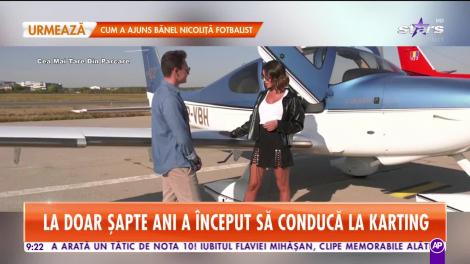 Star Matinal. Cât de greu este să fii pilot! La doar șapte ani, Robert Vişoiu a început să conducă la karting