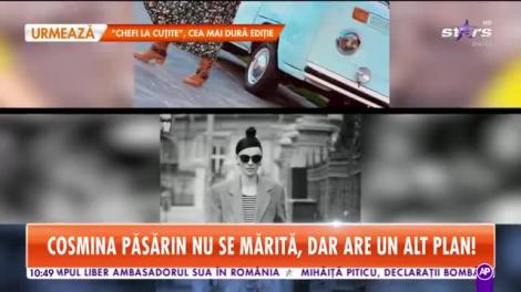 Star Matinal. Cosmina Păsărin nu se mărită, dar are un alt plan: E frumos să te bucuri de iubire atunci când călătorești