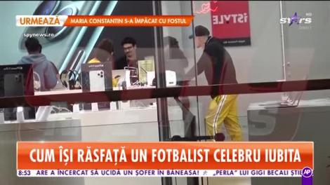 Star Matinal. Cum își răsfață fotbalistul Dennis Man iubita