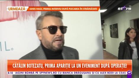 Star Matinal. Cătălin Botezatu, prima apariție la un eveniment după operație