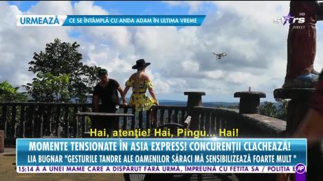 Momente tensionate în Asia Express! Concurenții clachează! Gina a trecut prin momente de panică cumplită