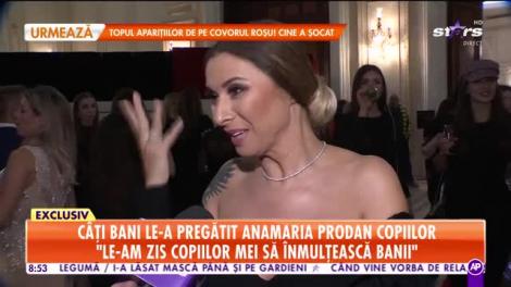 Star Matinal. Câți bani le-a pregătit Anamaria Prodan copiilor