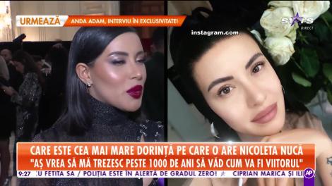 Star Matinal. Care este cea mai mare dorință pe care o are Nicoleta Nucă