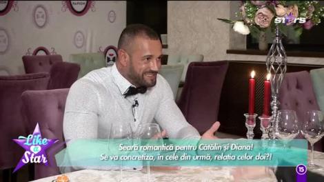 Like a Star. Seară romantică pentru Cătălin și Diana. Se va concretiza, în cele din urmă, relația celor doi?