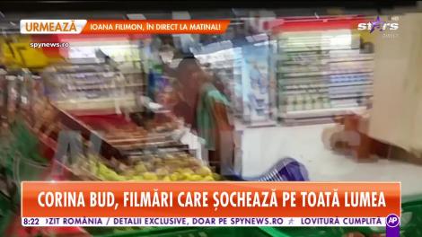 Star Matinal. Corina Bud, filmări care șochează pe toată lumea