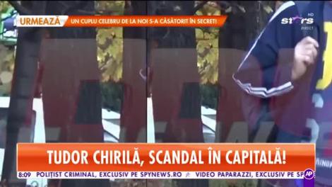 Star Matinal. Tudor Chirilă, scandal în Capitală