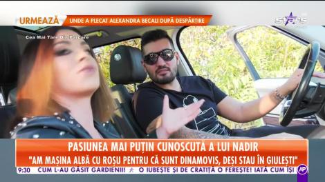 Cântărețul Nadir are o super mășină: Un plin mă ține 700 de km
