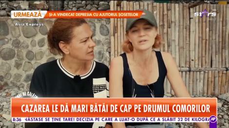 Speak şi Ştefania, primul interviu în Asia Express! Prin câte au trecut şi ce li se întâmplă