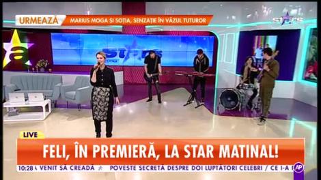 Feli cântă, la Star Matinal, melodia "Frunze cad"