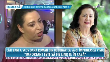 Star News. Câți bani a socs Oana Roman din buzunar ca să-și împlinească visul