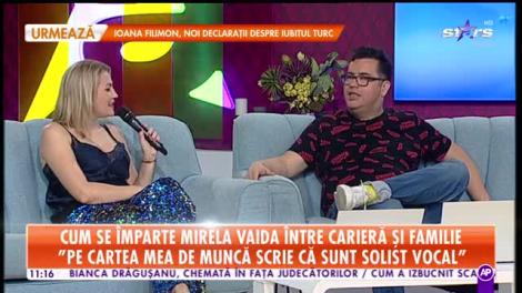 Mirela Vaida este o femeie de succes şi se bucură din plin de rolul de mămică! Cine o ajută însă pe frumoasă prezentatoare