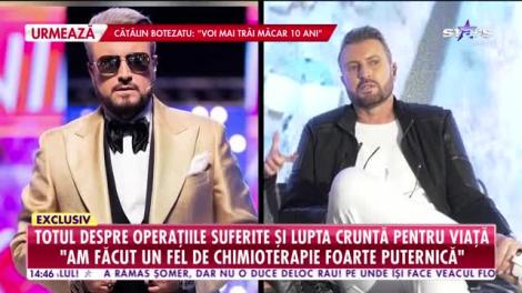 Cătălin Botezatu vorbeşte despre chinurile cancerului! A fost la un pas de moarte!