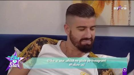 Like a Star. Nicoleta Dragne, vizită nocturnă în camera lui Octavian Marcu