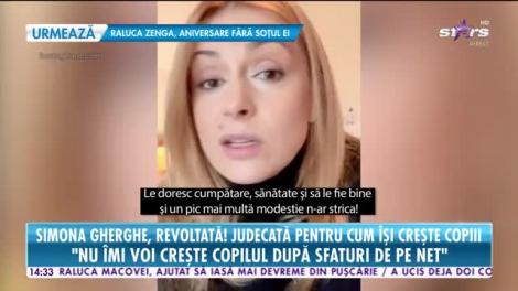 Simona Gherghe, revoltată! Judecată pentru cum își crește copiii