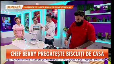 Reţeta de la Star matinal! Chef Berry pregăteşte biscuiţi de casă