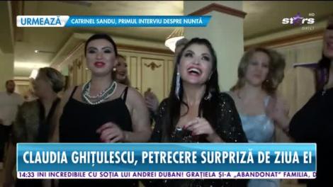 Star News. Claudia Ghțulescu, petrecere surpriză de ziua ei