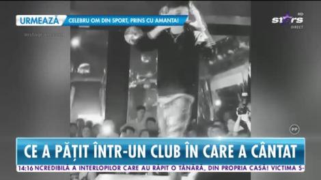 Star News. Abi Talent, incident în public. Artistul a fost lovit în timpul unui concert