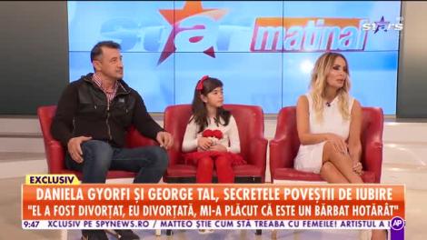 Star Matinal. Daniela Gyorfi și George Tal, secretele poveștii de iubire