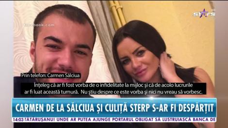 Star News. Primele declarații ale lui Carmen de la Sălciua după ce s-a spus că s-ar fi despărțit de Culiță Sterp