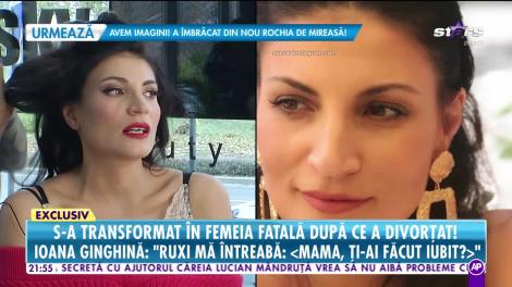 S-a transformat în femeia fatală! Ioana Ginghină răspunde celor mai neaşteptate curiozităţi!